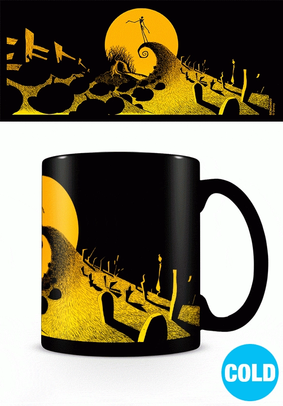 Nightmare Before Christmas Heat Changing Mug