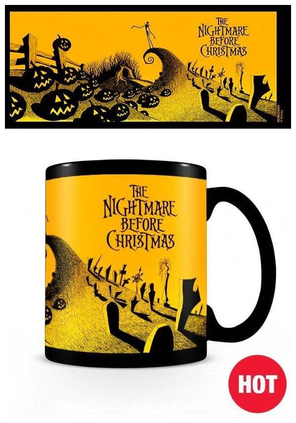Nightmare Before Christmas Heat Changing Mug