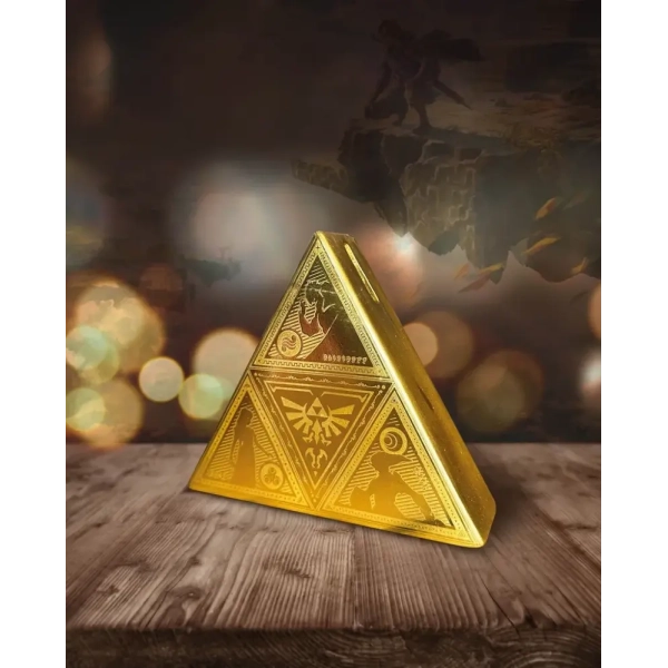 The Legend Of Zelda (Triforce) Shaped Money Bank