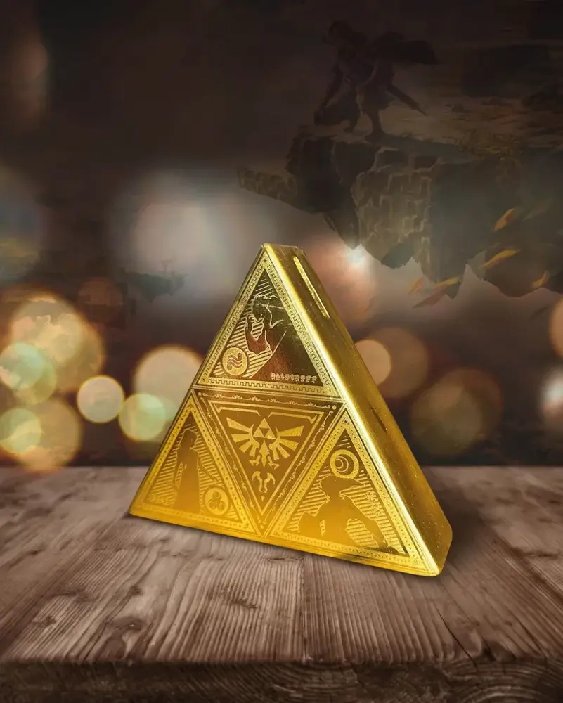 The Legend Of Zelda (Triforce) Shaped Money Bank