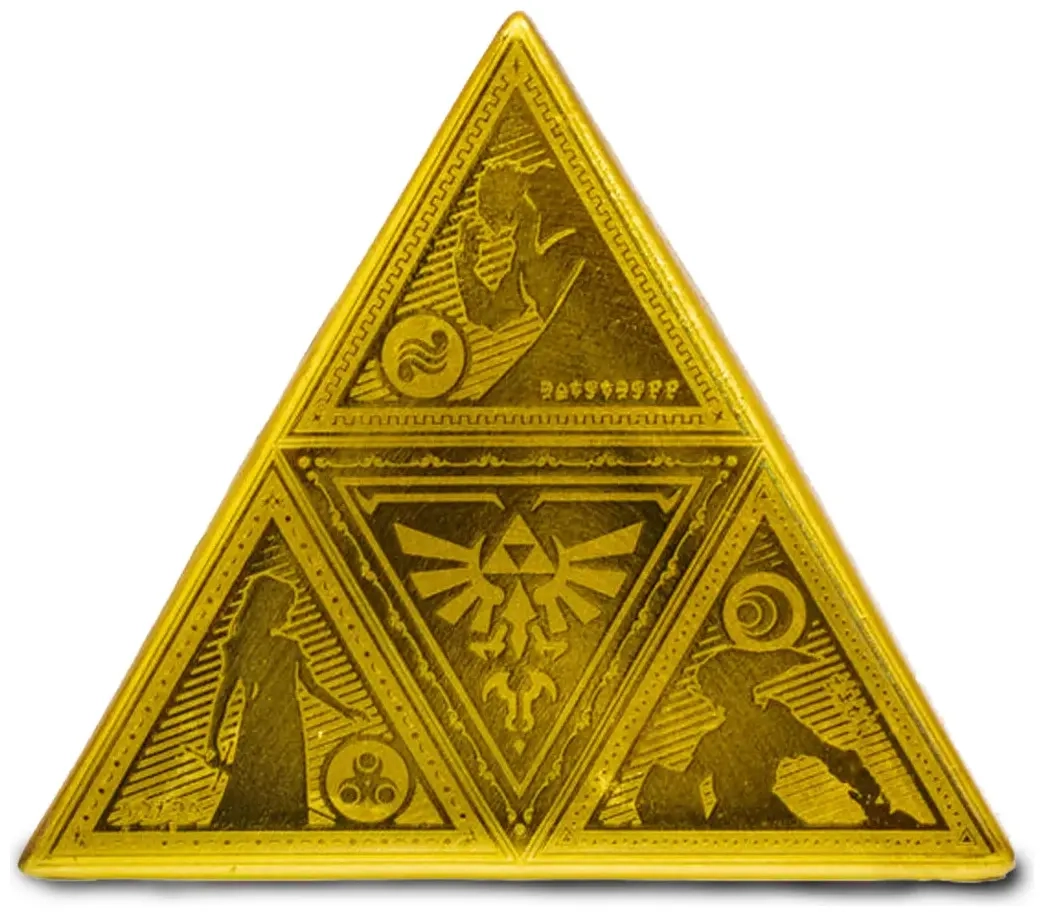 The Legend Of Zelda (Triforce) Shaped Money Bank