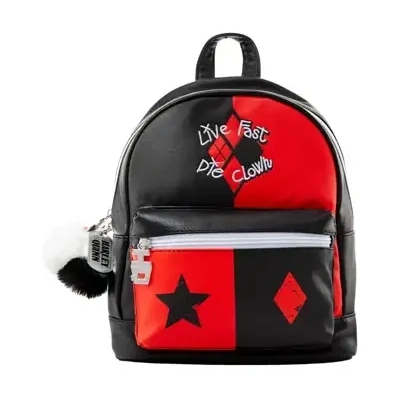 Suicide Squad Harley Quinn (Live Fast Die Clown) Fashion Backpack