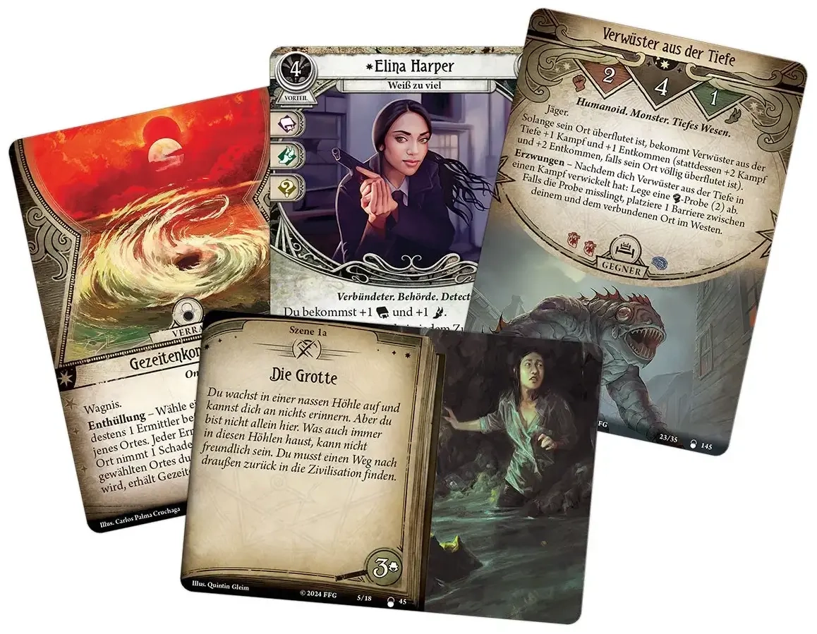 Arkham Horror: Das Kartenspiel - Die Innsmouth-Verschwörung (Kampagnen-Erweiterung) - DE