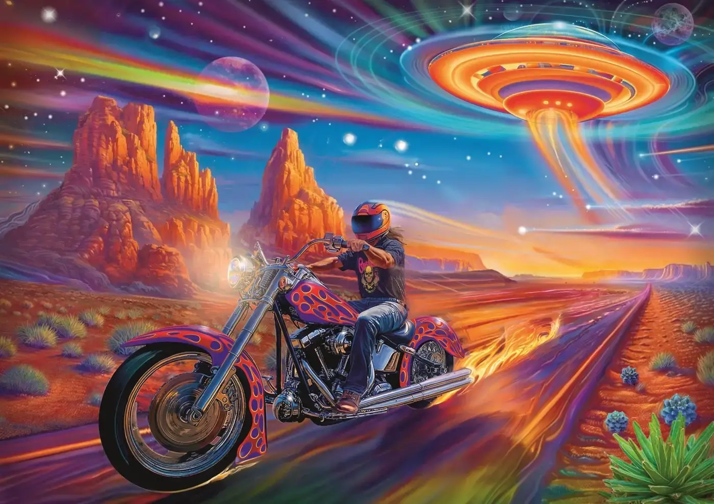 Traumlandschaften Motorrad