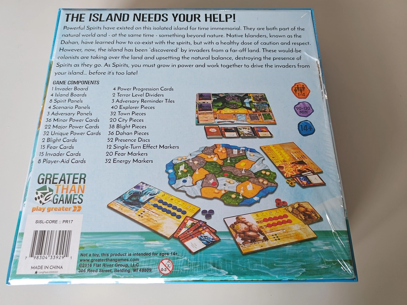 Spirit Island - EN (Defekte Verpackung)