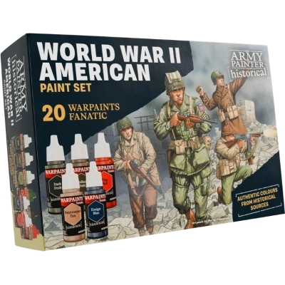 The Army Painter - Warpaints Historical WWII American Paint Set