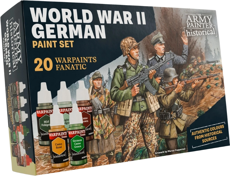 The Army Painter - Warpaints Historical WWII German Paint Set