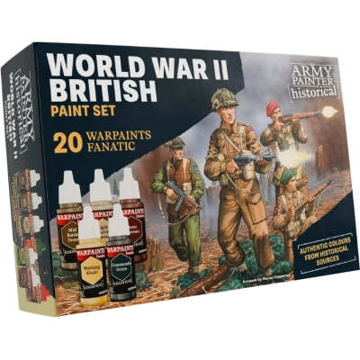The Army Painter - Warpaints Historical WWII British Paint Set