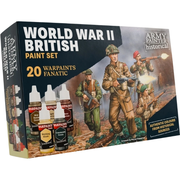 The Army Painter - Warpaints Historical WWII British Paint Set