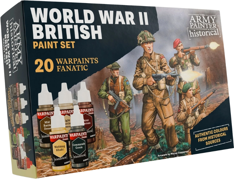 The Army Painter - Warpaints Historical WWII British Paint Set