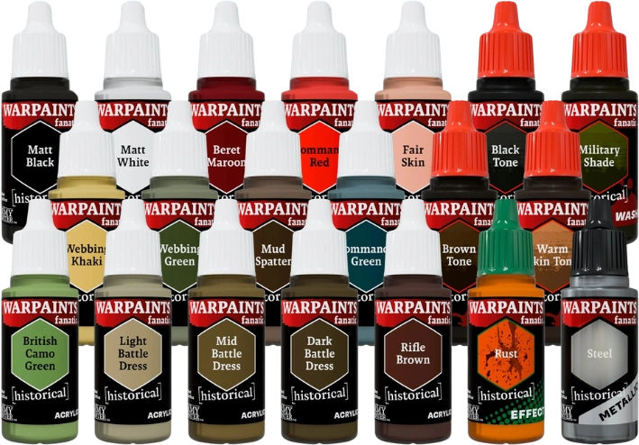 The Army Painter - Warpaints Historical WWII British Paint Set