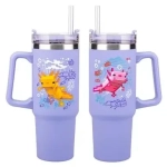 Minecraft Purple 900ml Multiway Travel Straw Cup