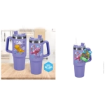 Minecraft Purple 900ml Multiway Travel Straw Cup
