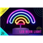 Rainbow LED Neon Standing Light