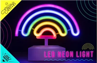 Rainbow LED Neon Standing Light