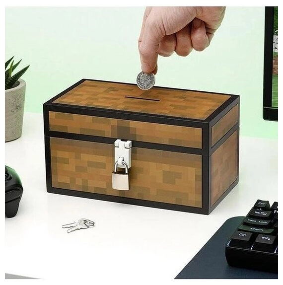 Minecraft Chest Money Box