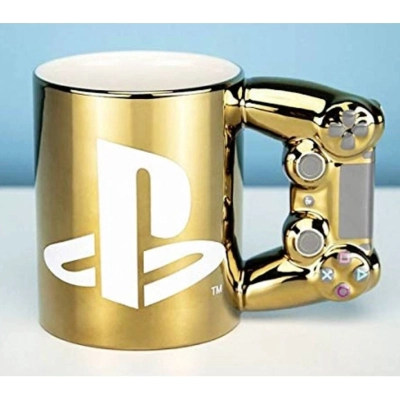 Playstation Gold Controller Mug