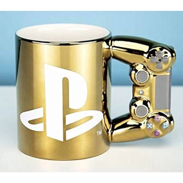 Playstation Gold Controller Mug