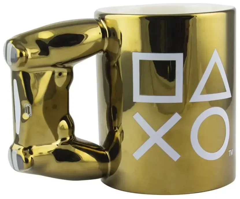 Playstation Gold Controller Mug