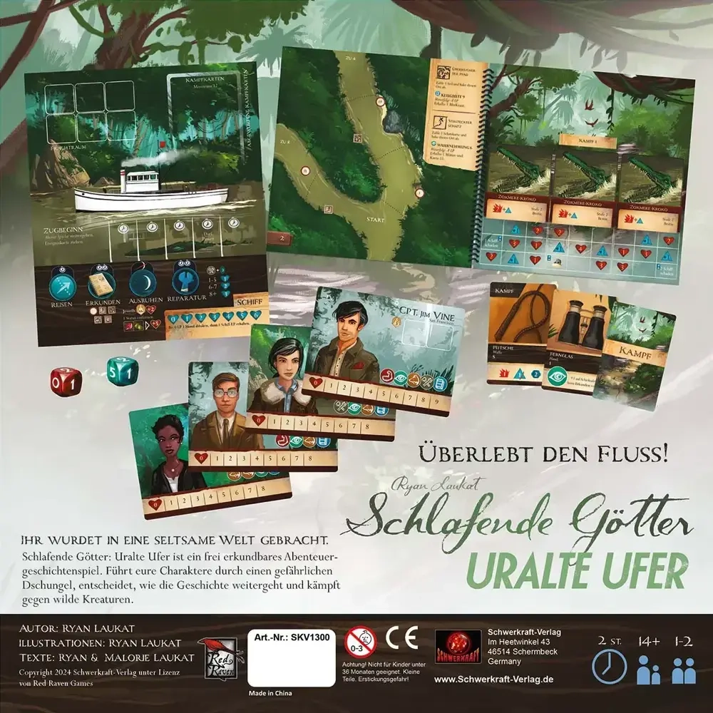 Schlafende Götter - Uralte Ufer - DE