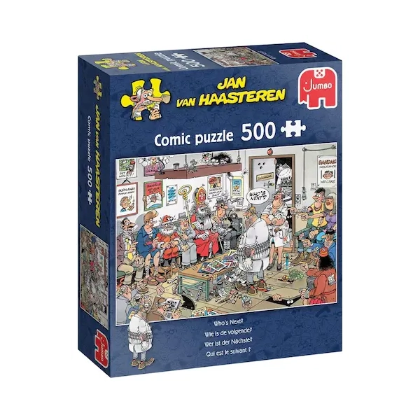 Wer ist der Nächste? - Jan van Haasteren - 500 Teile