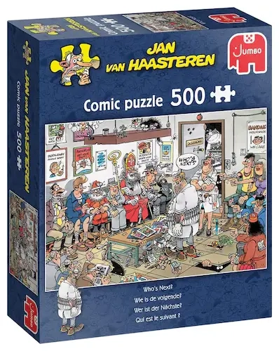 Wer ist der Nächste? - Jan van Haasteren - 500 Teile