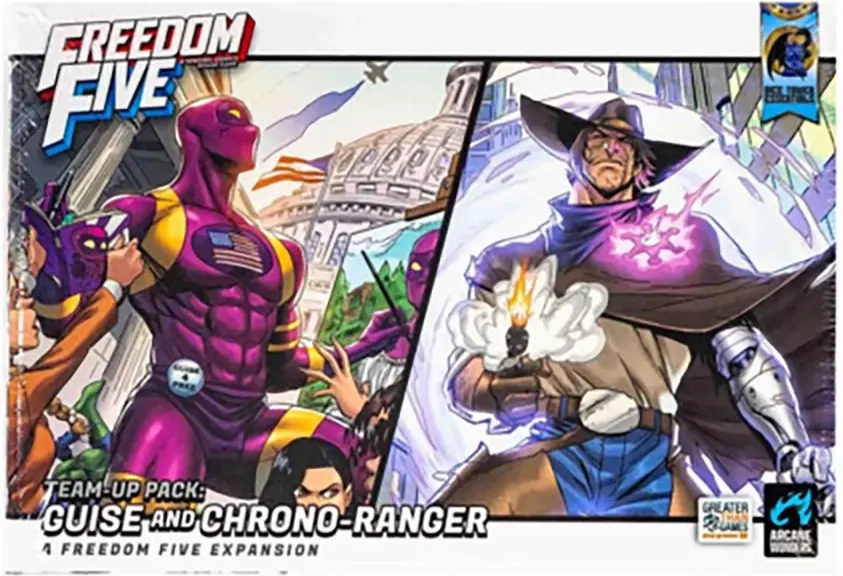 Freedom Five - Team-Up Pack – Guise and Chrono-Ranger Expansion - EN