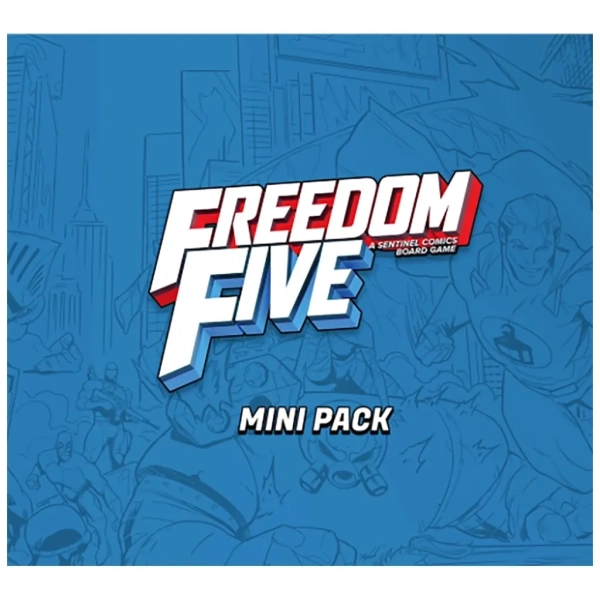 Freedom Five: Miniatures Pack Heroes Mastermind Expansion - EN