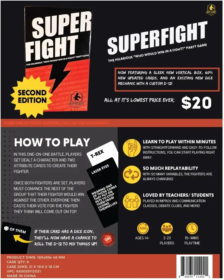 Superfight - 2nd Edition - EN