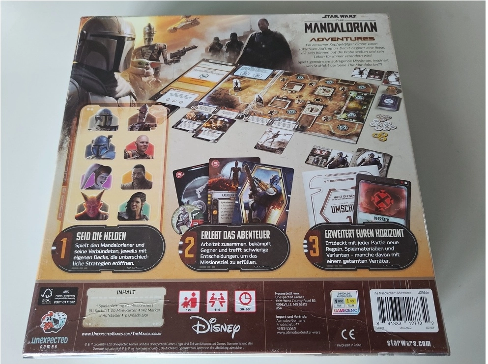 The Mandalorian: Adventure - DE (Defekte Verpackung)
