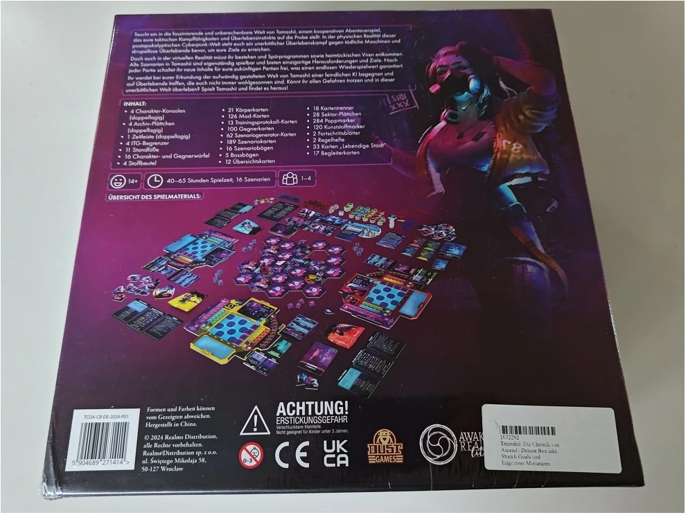Tamashii - Die Chronik von Ascend - Deluxe Box inkl. Stretch Goals und Edgrunner Miniaturen - DE (Leicht defekte Verpackung)