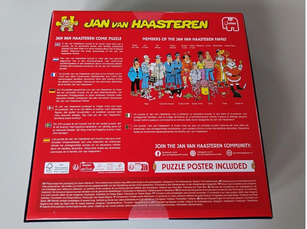 Die Hundeschule - Jan van Haasteren (Leicht Defekte Verpackung)