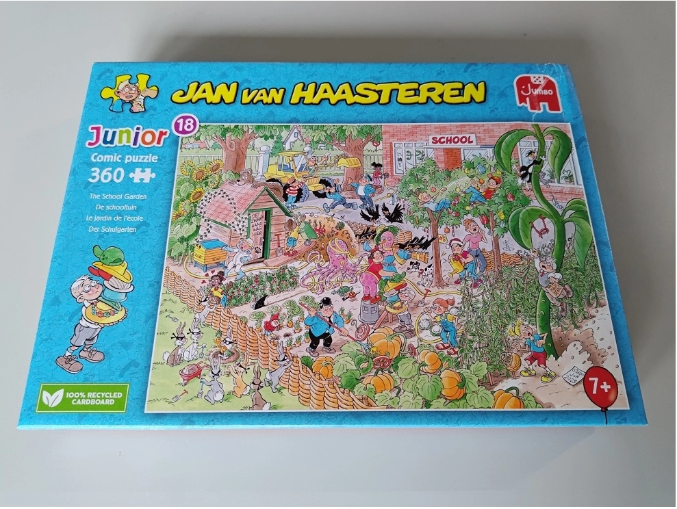 Der Schulgarten - Jan van Haasteren - Junior 18 (Leicht defekte Verpackung)