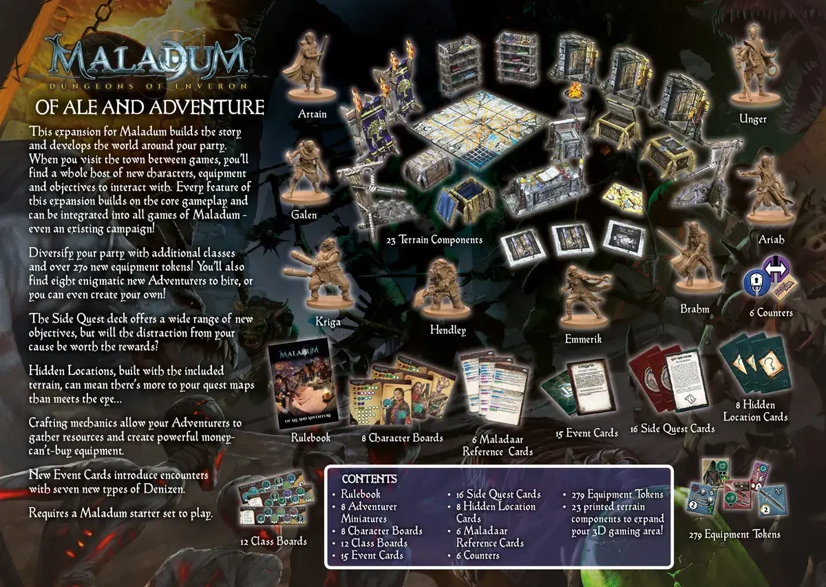Maladum Of Ale and Adventure - Erweiterung - DE