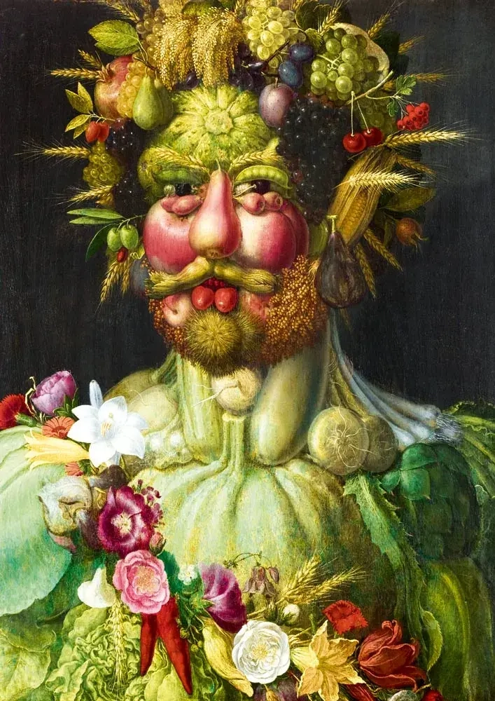Rudolf II of Habsburg as Vertumnus - 1590 - Giuseppe Arcimboldo