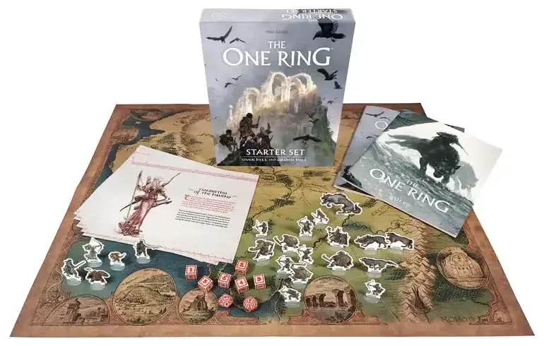 The One Ring RPG Starter Set Over Hill and Under Hill - EN