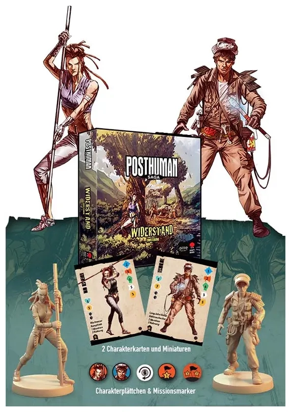 Posthuman Saga - Widerstand Erweiterung - DE