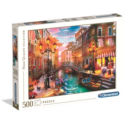 Sunset over Venice