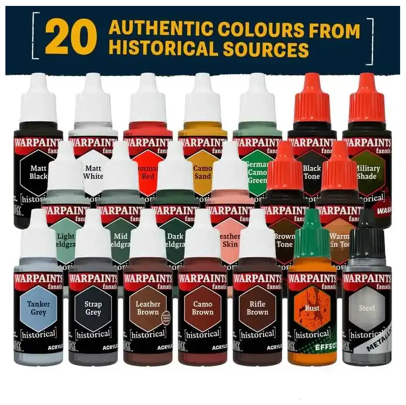 The Army Painter - Warpaints Historical WWII German Paint Set