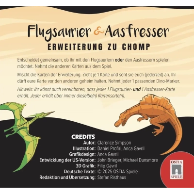 Chomp - Flugsaurier und Aasfresser Erweiterung - DE