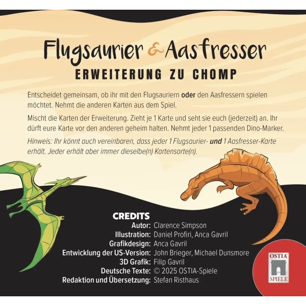 Chomp - Flugsaurier und Aasfresser Erweiterung - DE