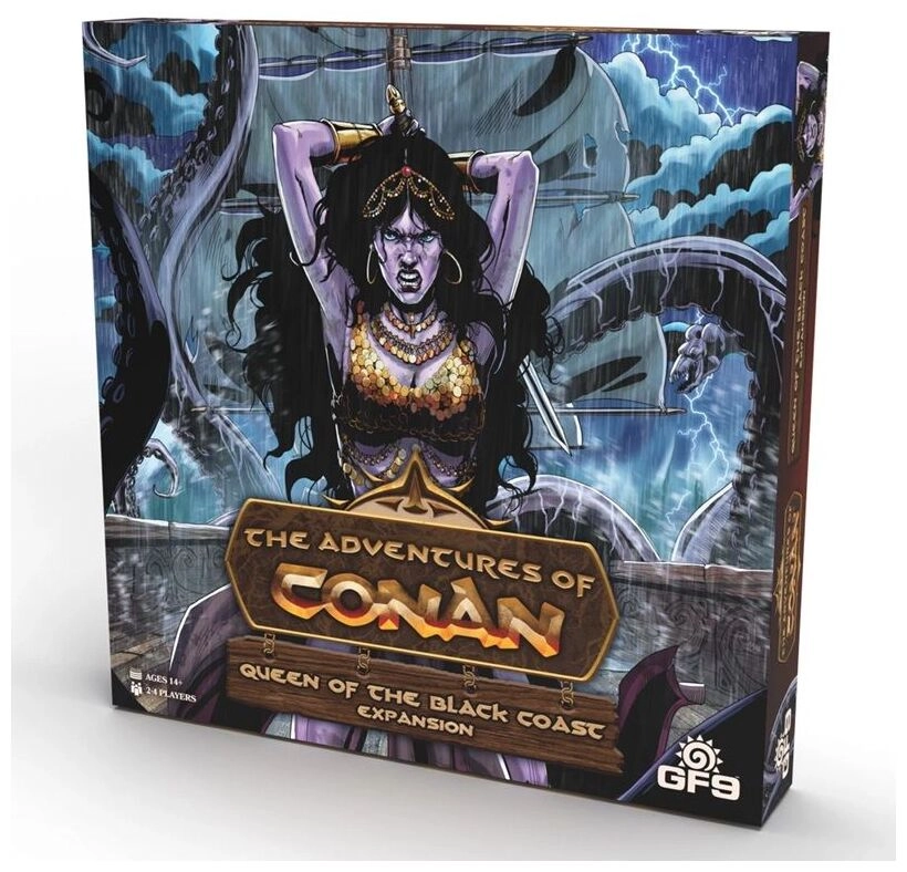 The Adventures of Conan - Queen Of The Black Coast and Nemedian Chronices Expansion - EN