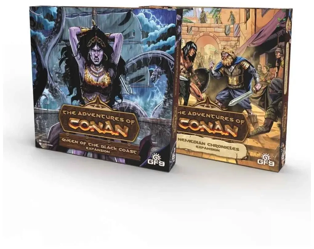 The Adventures of Conan - Queen Of The Black Coast and Nemedian Chronices Expansion - EN