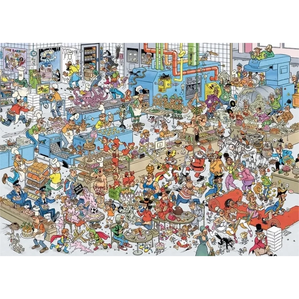 Die Bäckerei - Jan van Haasteren - 2000 Teile Puzzle