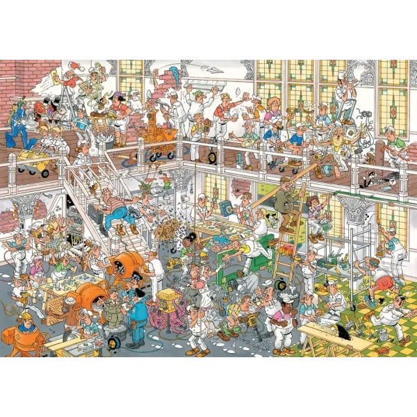 Das Renovierungsprojekt - 3000 Teile Puzzle Das Renovierungsprojekt - 3000 Teile Puzzle