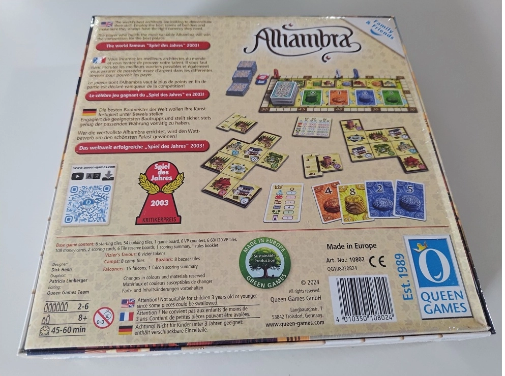 Alhambra Family & Friends Edition - DE (Leicht defekte Verpackung)