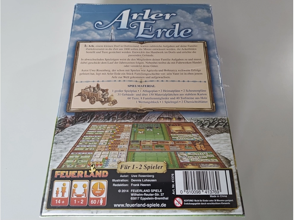 Arler Erde (Defekte Verpackung)