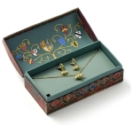 Quidditch earrings and necklace gift set