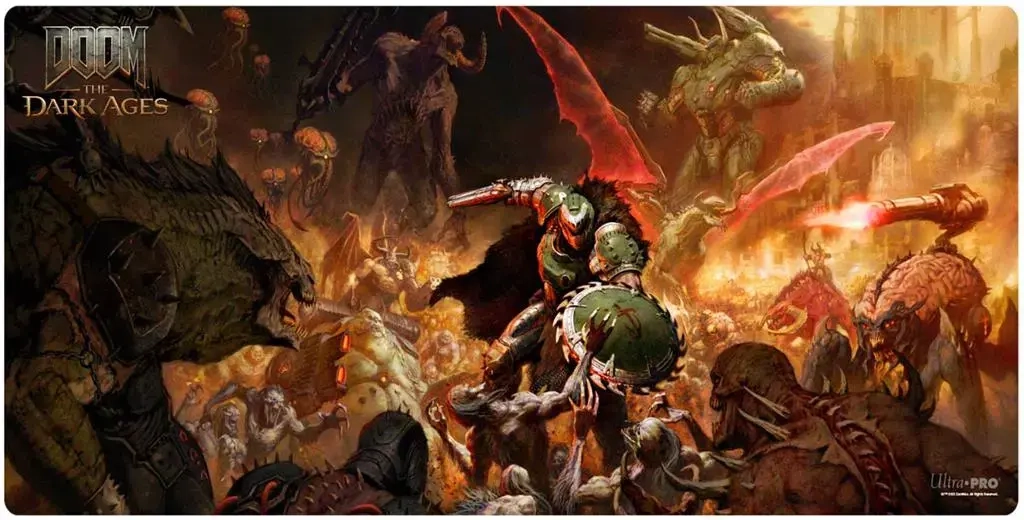 UP - DOOM Extended Playmat 1 for Bethesda - Doom