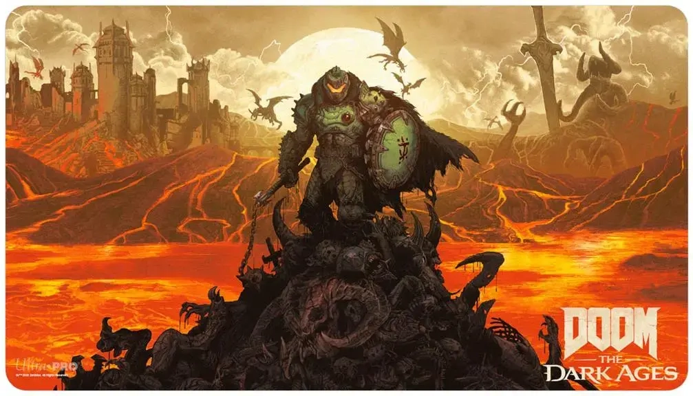 UP - DOOM Playmat 2 for Bethesda - Doom